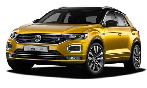 VW T-Roc 2017 Onwards