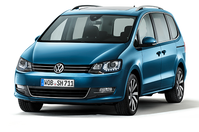 VW Sharan 2010 Onwards *5 Seater