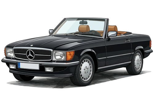 Mercedes SL R107 1971-1989