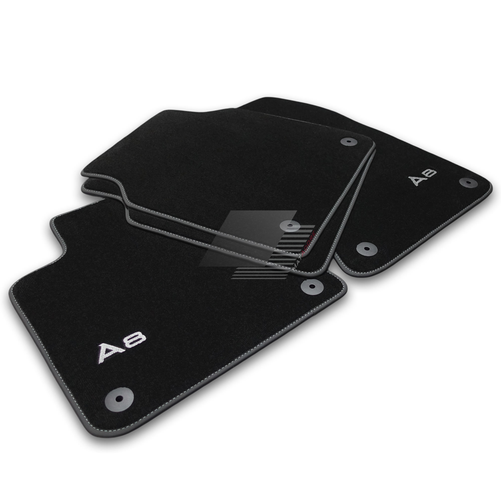Audi A8 D4 Short Carpet Floor Mats 2011-2017 *RHD #A8