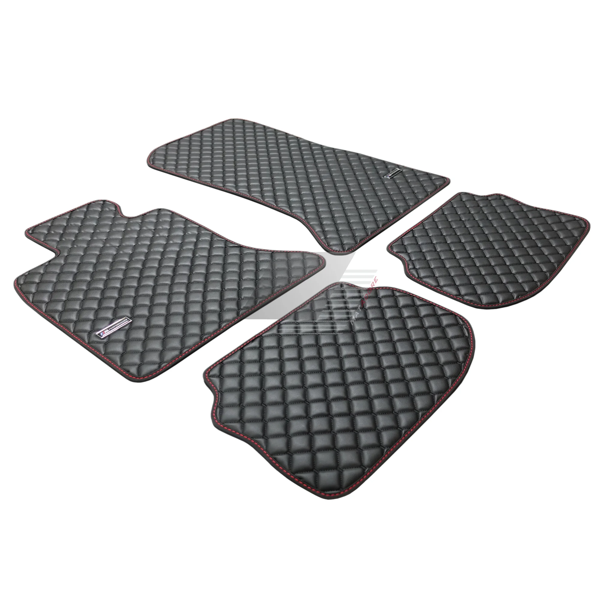 BMW 2 G42 Coupe Leather Mats 2021 Onwards #Chrome