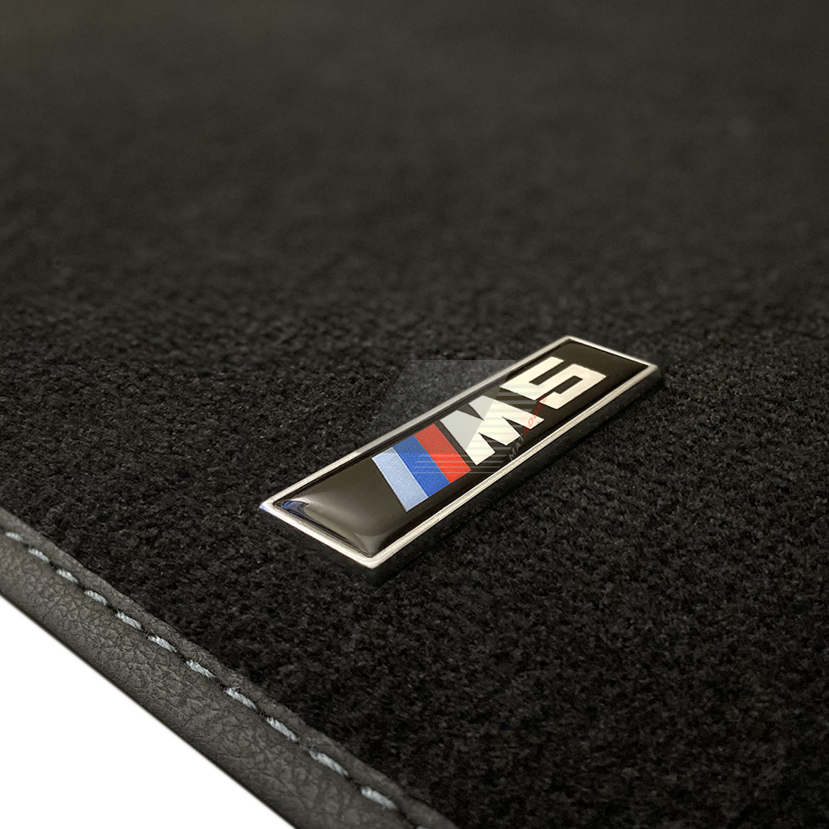 M5 Chrome Badge