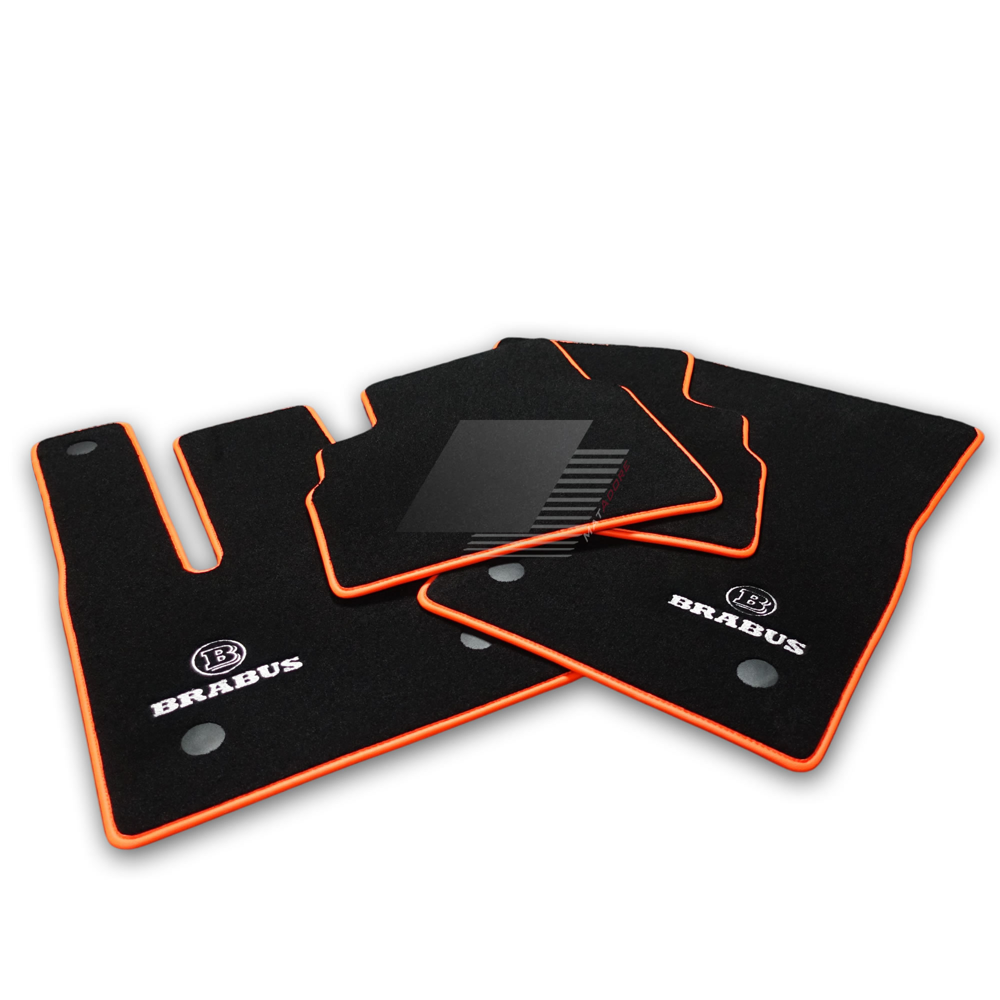 Mercedes SL R230 Sport Edition Car Mats 2001-2012 *2 Pcs #BRABUS