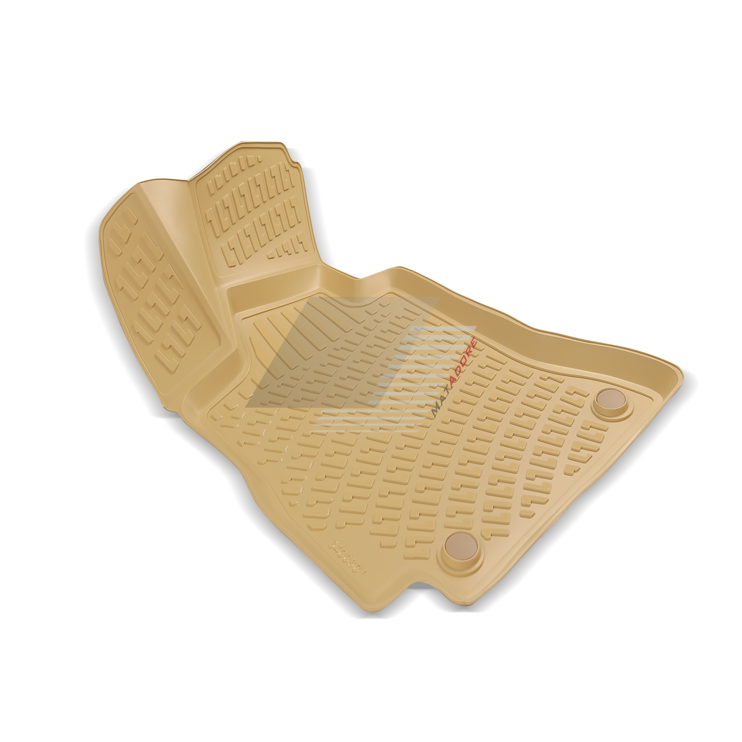 Peugeot 3008 3D TPE Beige Rubber Floor Mats 2020-2023 *Facelifted