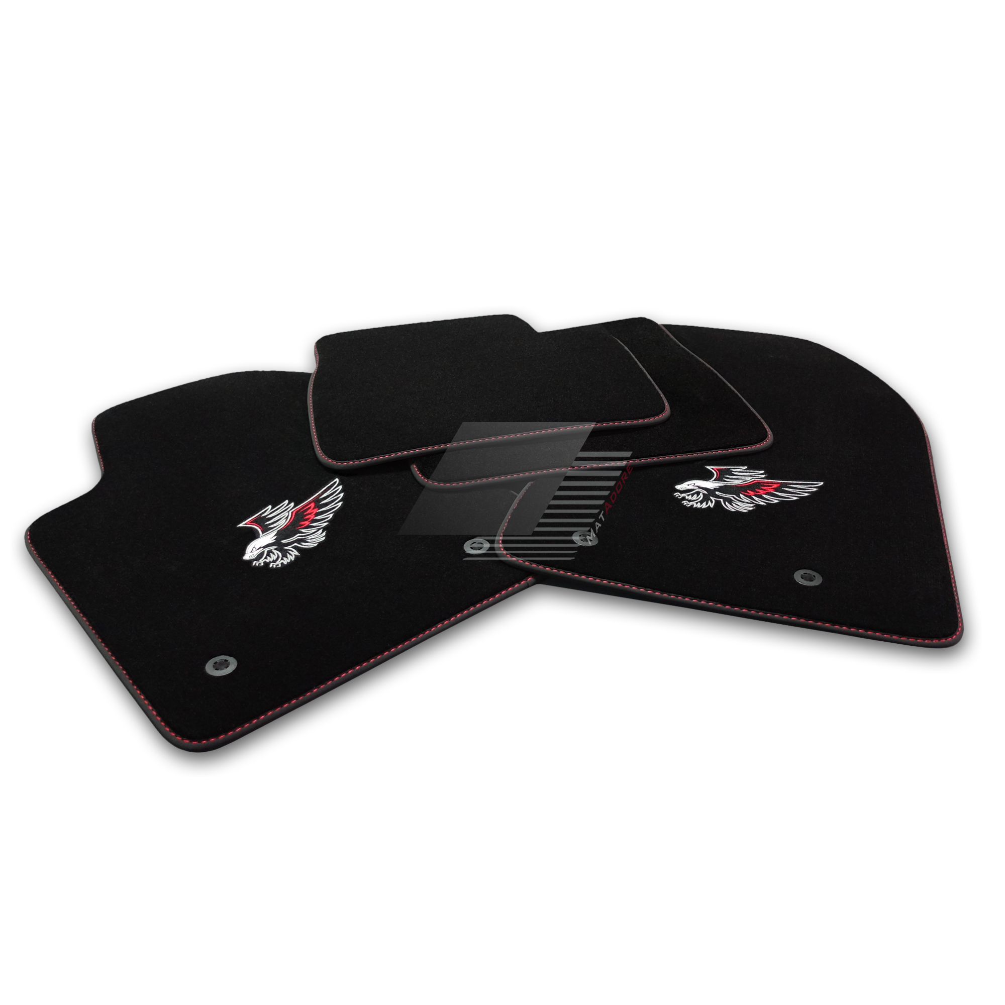 Ford Focus 3 Sedan-Hatchback Eagle Velour Car Mats 2011-2014