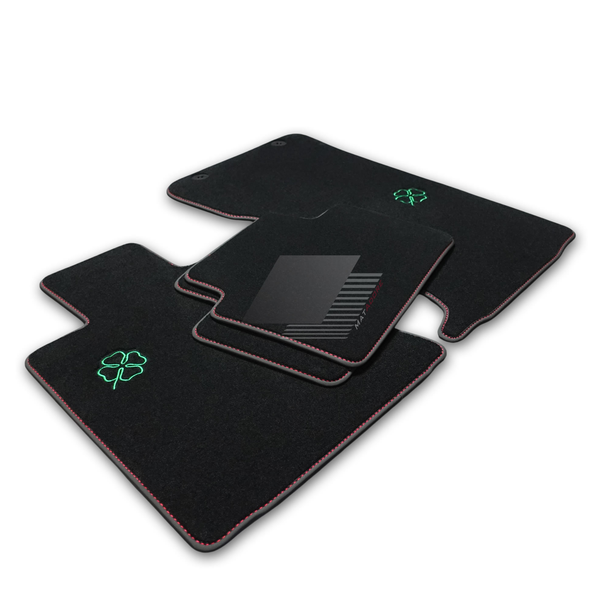 Alfa Romeo Junior Ibrada Carpet Floor Mats 2024 Onwards *e-HYBRID #Clover