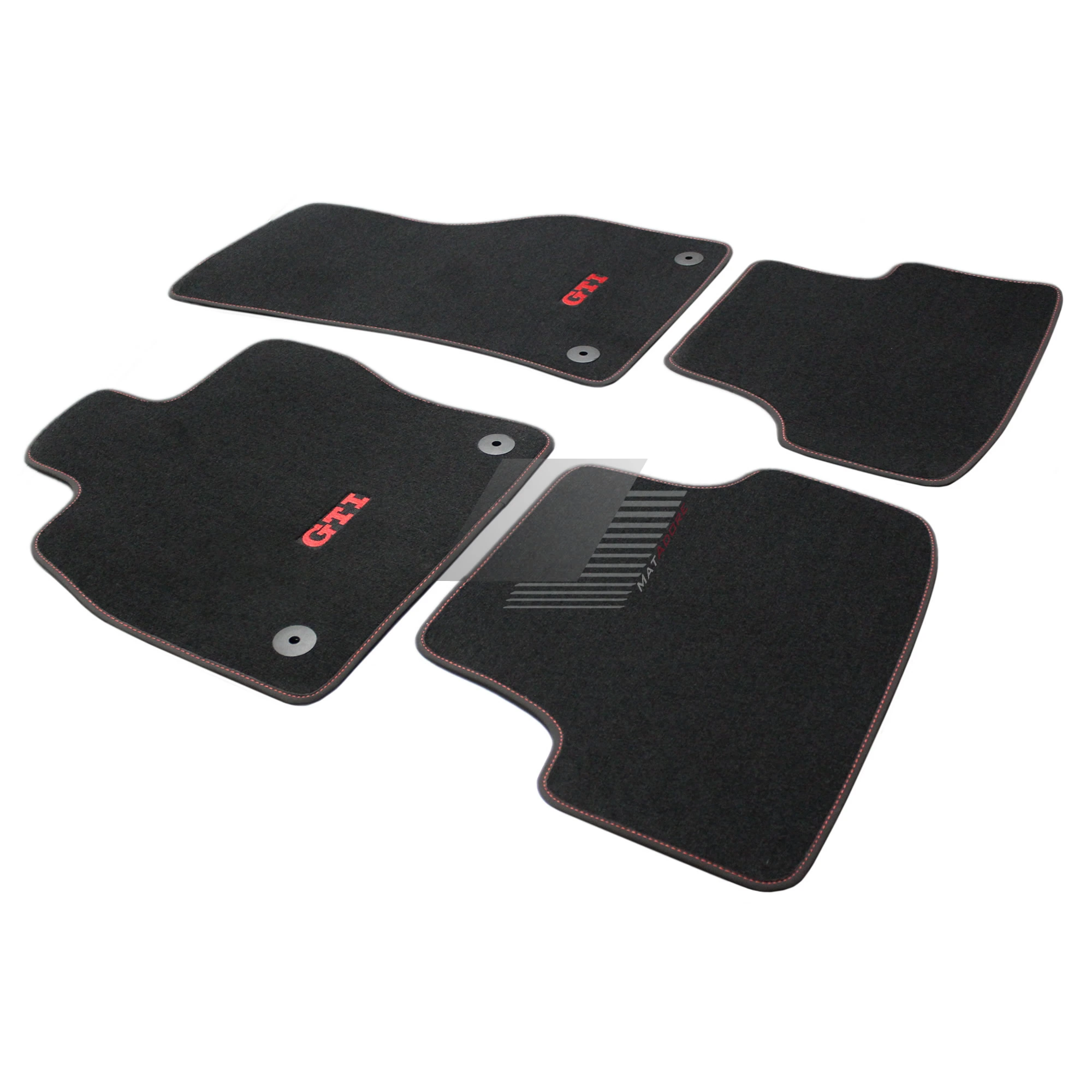 VW GOLF 7 Coupe Floor Mats 2013 Onwards #GTI Middle