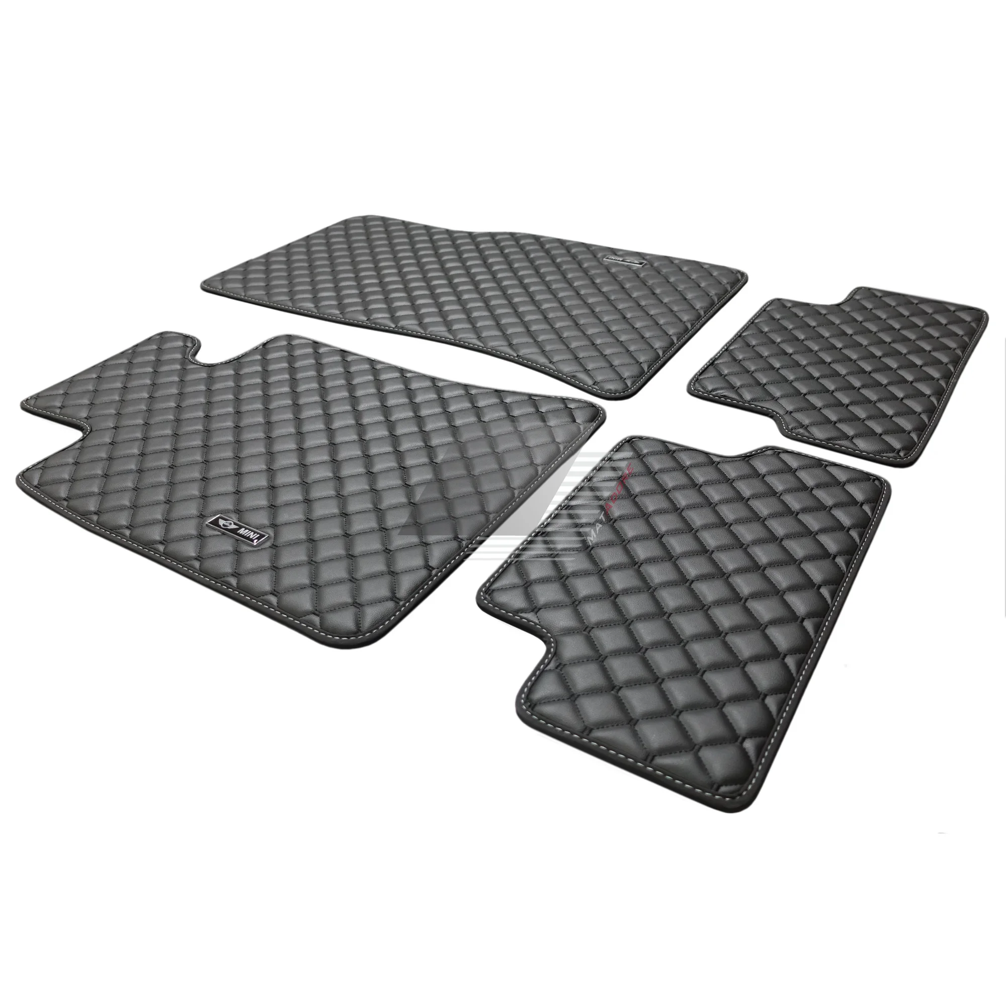 MINI Countryman U25 Leather Mats 2024 Onwards *HYBRID #Chrome