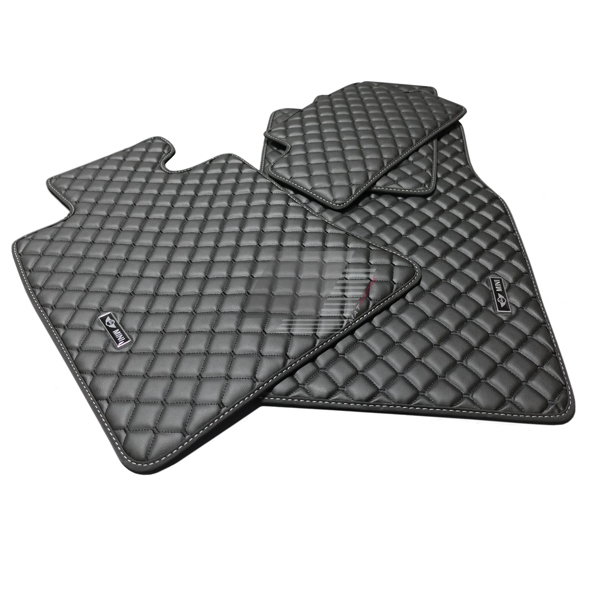 MINI Countryman U25 Leather Mats 2024 Onwards *HYBRID #Chrome