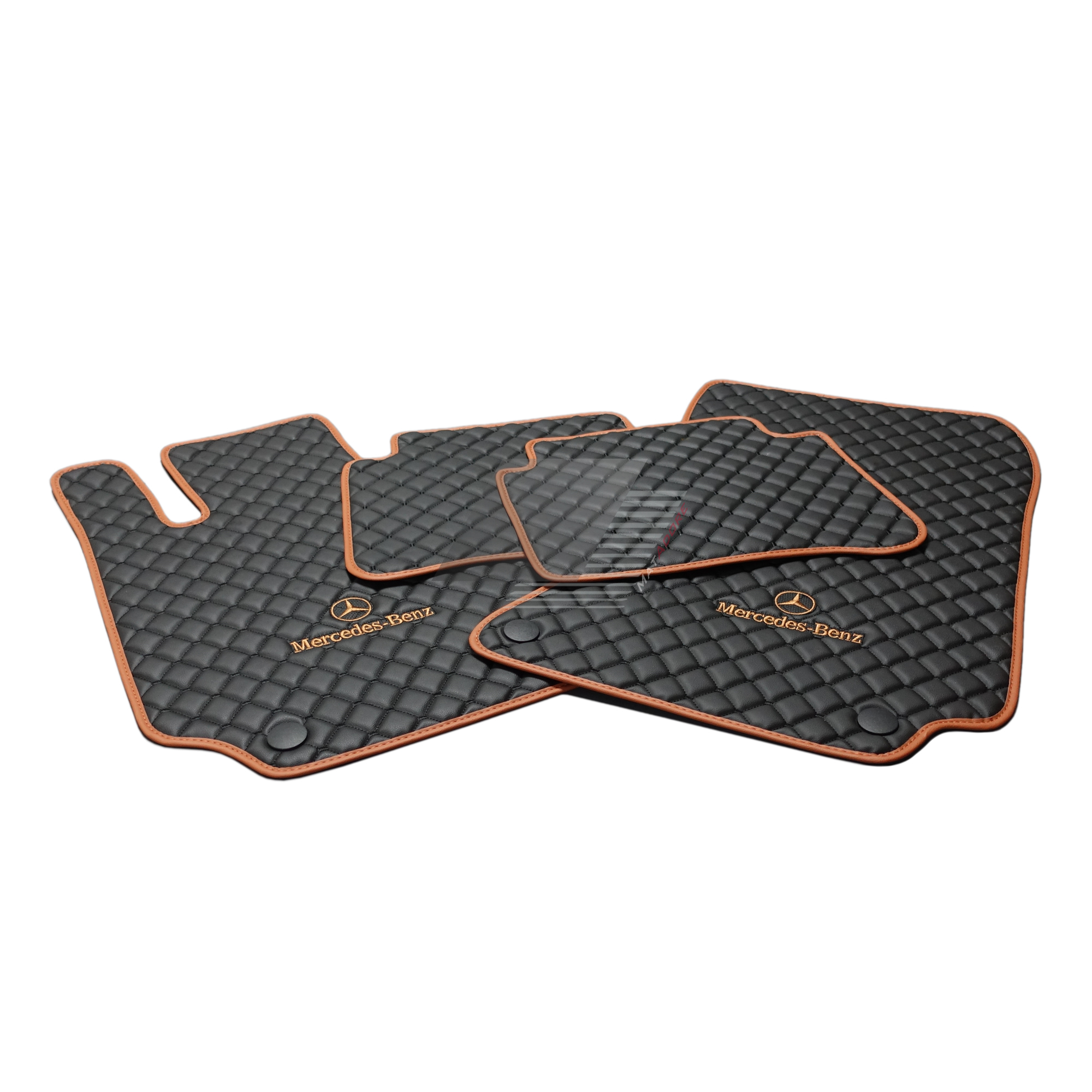 Mercedes E Coupe A238 Diamond Leather Floor Mats 2017 Onwards #Mercedes
