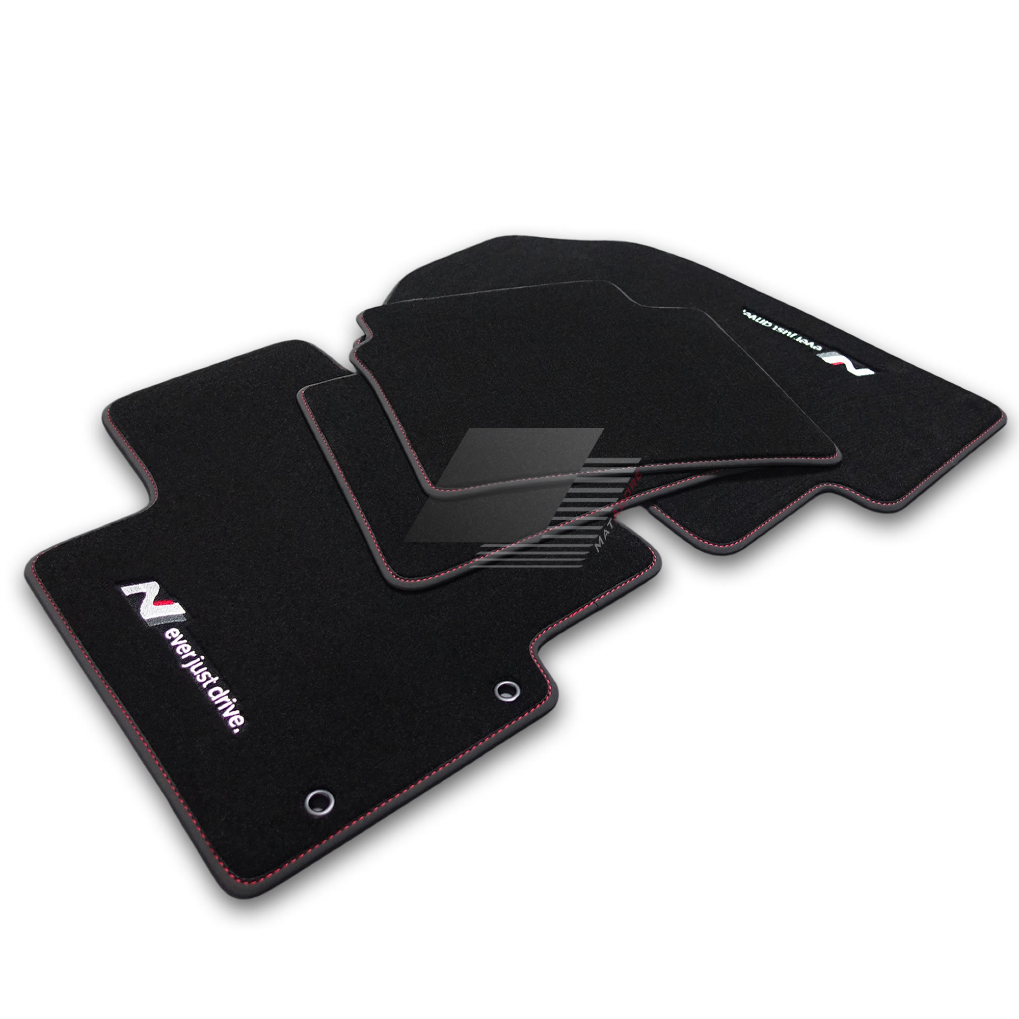 Hyundai i20 N Carpet Floor Mats 2020 Onwards #Never just drive