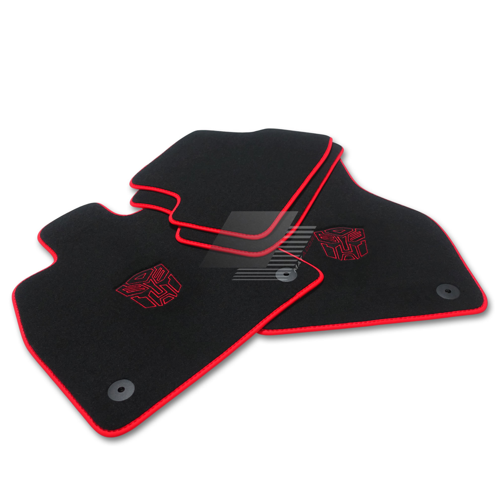 Ford Focus 3 Sedan-Hatchback Transformers Velour Car Mats 2011-2014