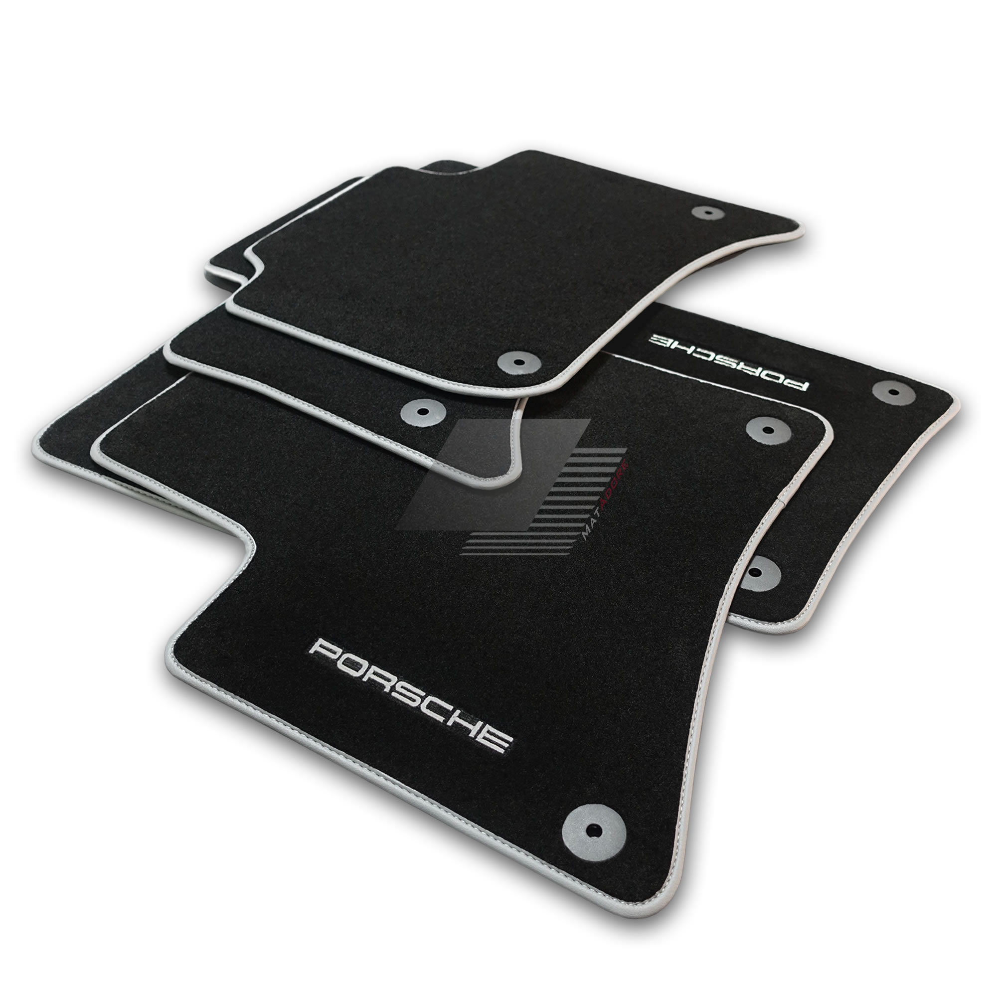 Porsche Cayenne Coupe Carpet Floor Mats 2018 Onwards #Porsche Side