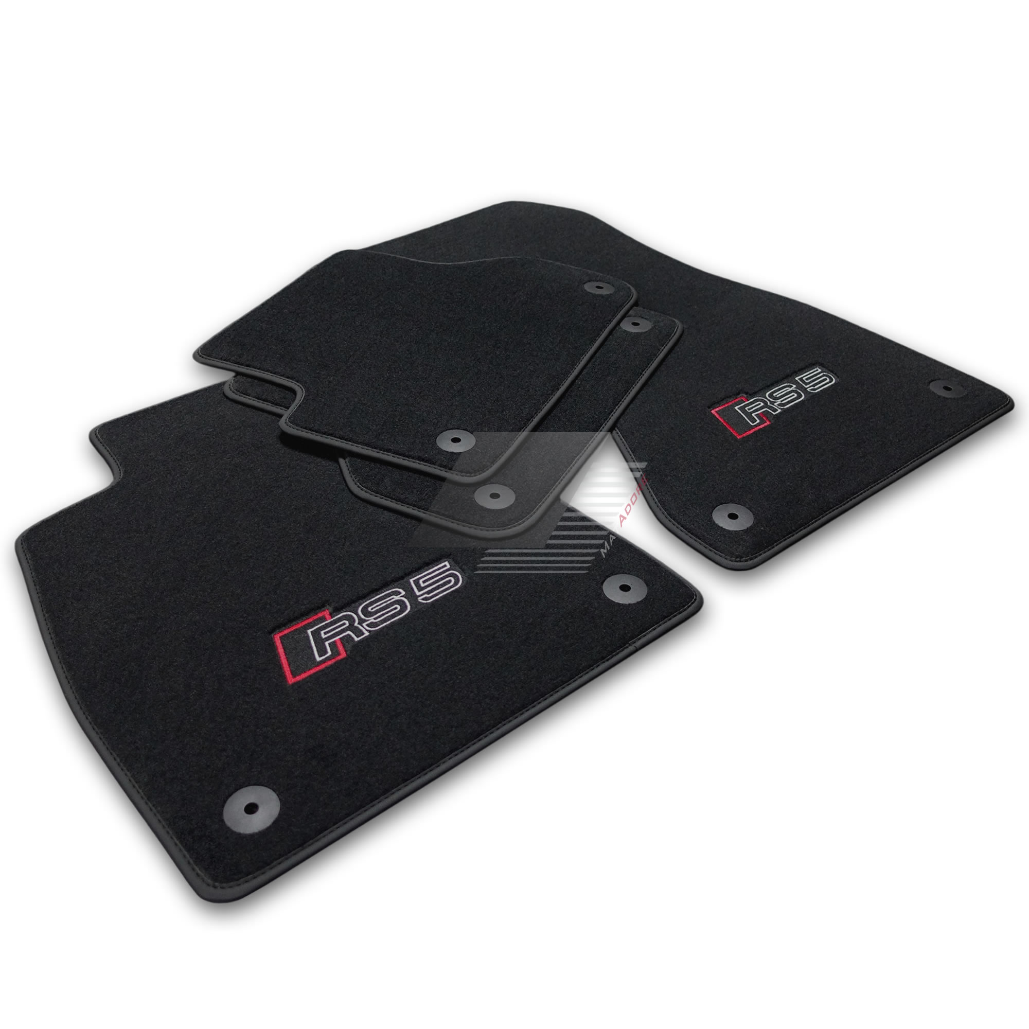 Audi A5 Coupe Carpet Floor Mats 2016 Onwards *RHD #RS5 Middle