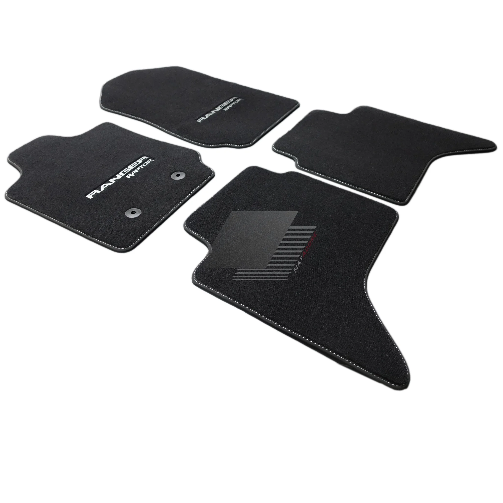 Ford Ranger PX Floor Mats 2012-2021 *Raptor-Wildtrack #RANGER