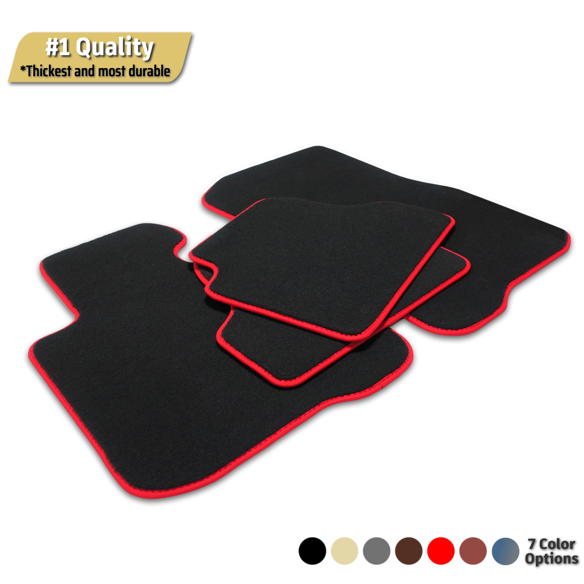 Ford Focus 3 Sedan-Hatchback VIP Velour Car Mats 2011-2014