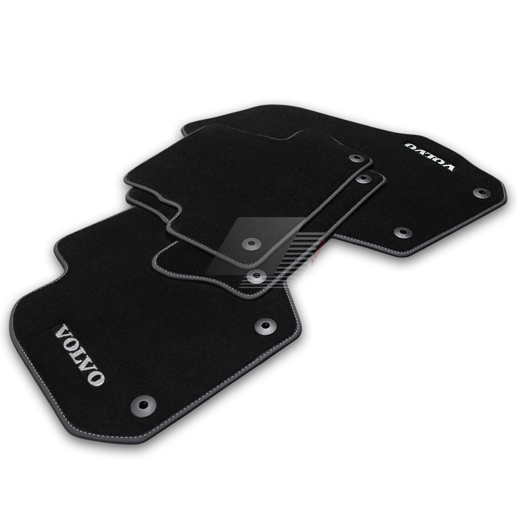 Volvo XC90 Velour Car Mats 2002-2014 *7 Seater *RHD #VOLVO
